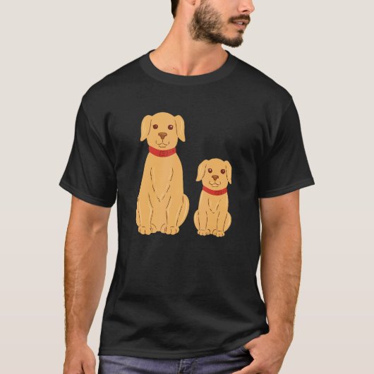 Labrador Retrievers Dog Pet T-shirt (Voorkant)