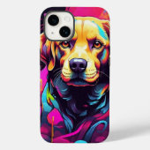 Labrador Retrievers Graffiti Case-Mate iPhone Case (Achterkant)