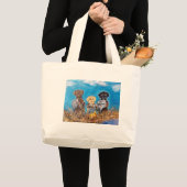 LABRADOR RETRIEVERS GROTE TOTE BAG (Voorkant (product))