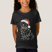 Labrador Retrievers Kerstmis T-shirt (Voorkant)