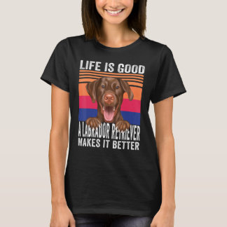 Labrador Retrievers maken je leven goed vintage 1 T-shirt