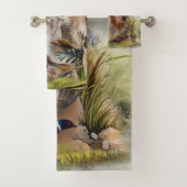 Labrador Retrievers met fazant, Art Bad Handdoek (Insitu)