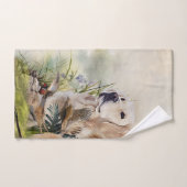 Labrador Retrievers met fazant, Art Bad Handdoek (Handdoek)