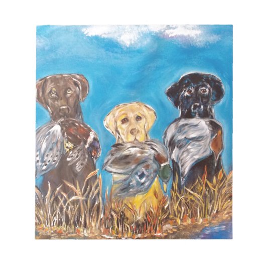 LABRADOR RETRIEVERS NOTITIEBLOK (Voorkant)