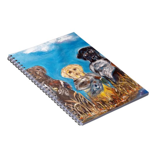 LABRADOR RETRIEVERS NOTITIEBOEK (Rechterzijde)