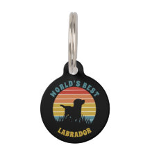 Labrador Retro Sunset Personalized
