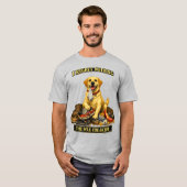 Labrador Schoendief | Grappige Zoolverzamelaar Hon T-shirt (Voorkant volledig)