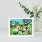 Labrador School Briefkaart (Staand voorkant)