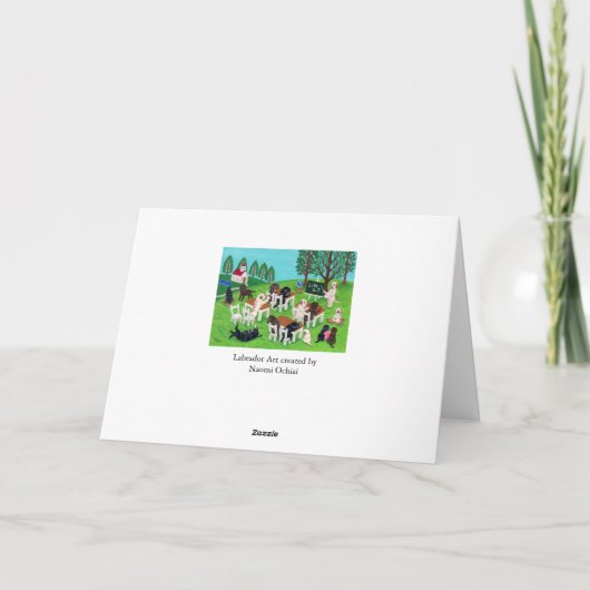 Labrador School Kaart (Achterkant)