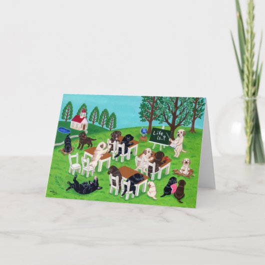 Labrador School Kaart (Voorkant)