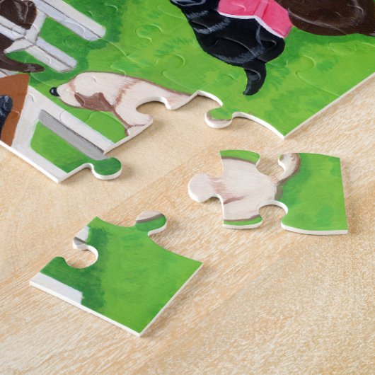 Labrador School Legpuzzel (Zijkant)