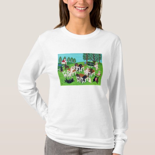 Labrador School T-shirt (Voorkant)
