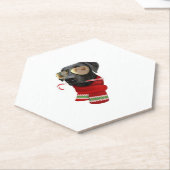 Labrador Shirt kerstcadeaus Hondenliefhebbers Lab  Kartonnen Onderzetters (Schuin)