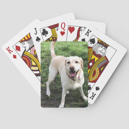 Labrador-spelkaarten Pokerkaarten (Achterkant)