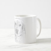 Labrador Tasse *grau Koffiemok (Voorkant rechts)