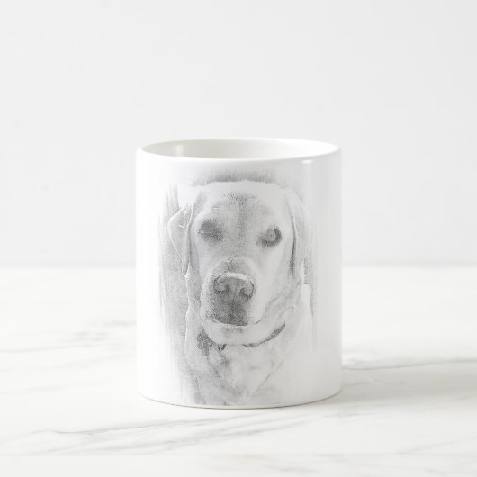 Labrador Tasse *grau Koffiemok (Center)