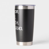 Labrador The Pet The Myth The Legend Funny Labrado Geïsoleerde Drinkbeker (Links)