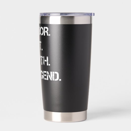 Labrador The Pet The Myth The Legend Funny Labrado Geïsoleerde Drinkbeker (Links)