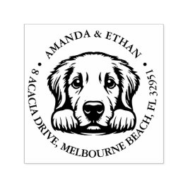 Labrador thema  zelfinktende stempel