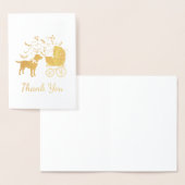 Labrador Theme - Dog Baby shower Blue Lab Folie Kaarten (Display)