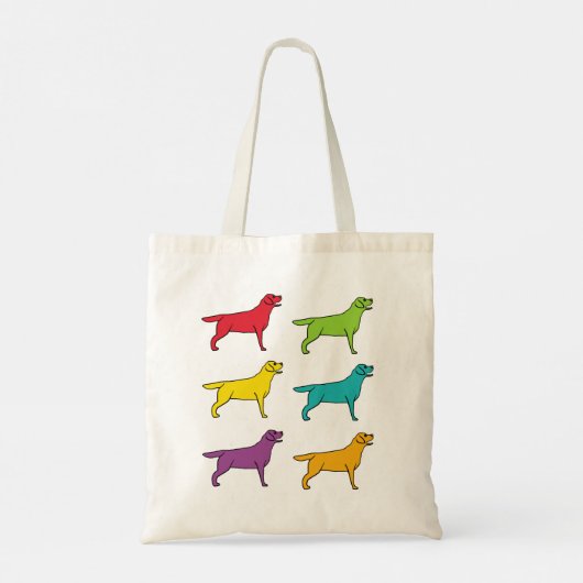 Labrador Tote Bag (Achterkant)