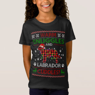 Labrador Ugly Christmas Sweater Christmas Pajama D T-shirt