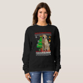 Labrador Ugly Christmas Ugly Christmas Sweater Lad (Voorkant volledig)