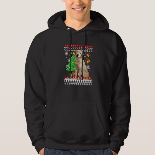 Labrador Ugly Christmas Ugly Christmas Sweater Lad (Voorkant)