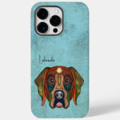 Labrador Ugly Face Hoesje-Mate iPhone Case (Achterkant)