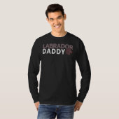 Labrador Vaderdag Lab Retriever Hond Trending M T-shirt (Voorkant volledig)