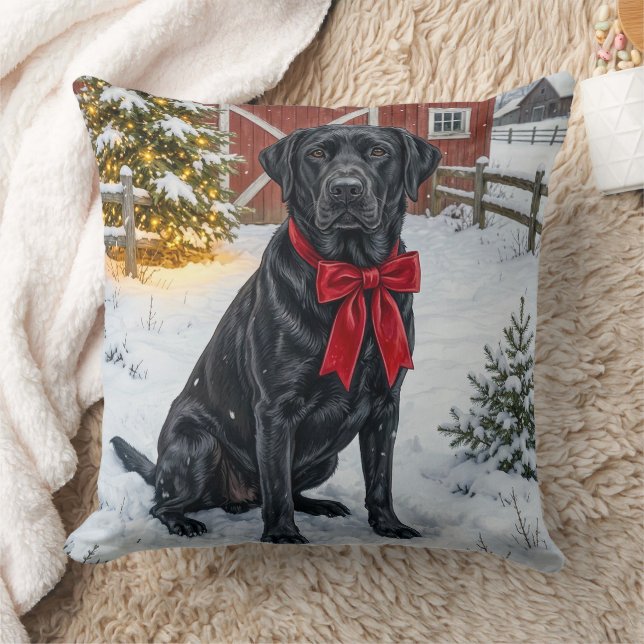 Labrador Vakantie  Kussen (Deken)