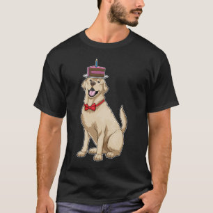Labrador verjaardagstaart t-shirt
