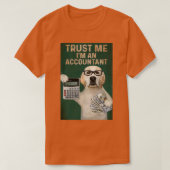 LABRADOR VERTROUWT ME Ix27M EEN ACCOUNTANT VI T-shirt (Design voorkant)