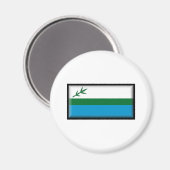 Labrador Vlag Magneet (Voorkant / Achterkant)
