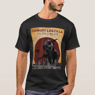 Labrador voor mannen vrouwen kinderen grappige hon t-shirt