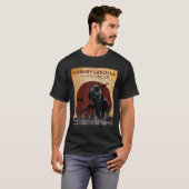 Labrador voor mannen vrouwen kinderen grappige hon t-shirt (Voorkant volledig)