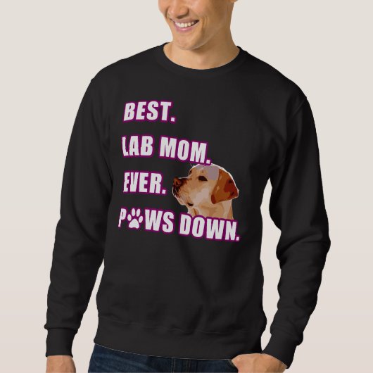 Labrador voor vrouwen geel Labrador Retriever Moed Trui (Voorkant)