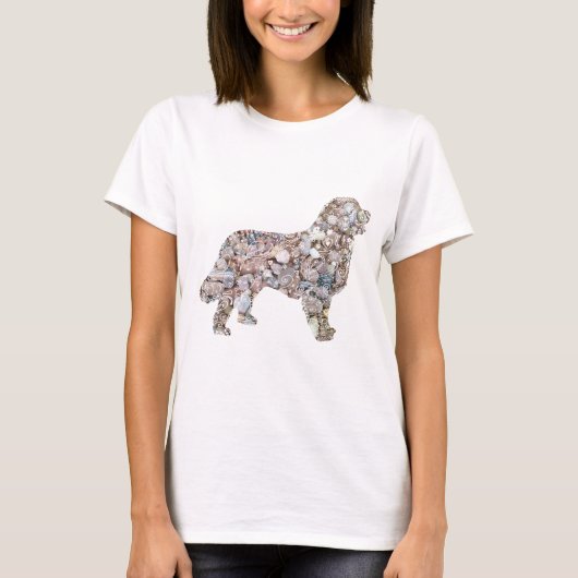 Labrador Vrouwen Bella Flowy T-shirt (Voorkant)