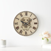 Labrador Wall Clock Grote Klok (Huis)