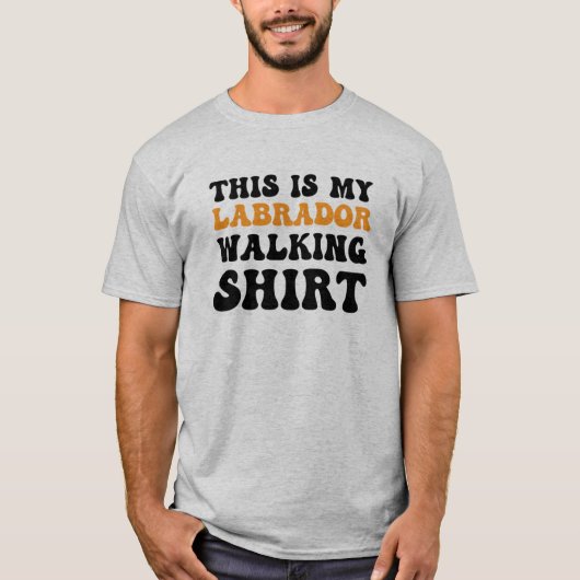 Labrador Wandelen T-shirt (Voorkant)
