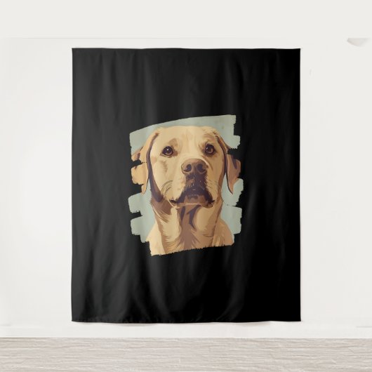 Labrador Wandkleed (Voorkant)