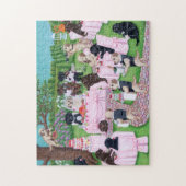 Labrador Wedding Painting Legpuzzel (Verticaal)