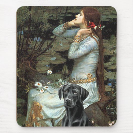 Labrador (zwart 1) - Ophelia Muismat (Voorkant)