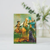 Labrador (zwart) - Spirit of ' 76 Briefkaart (Staand voorkant)