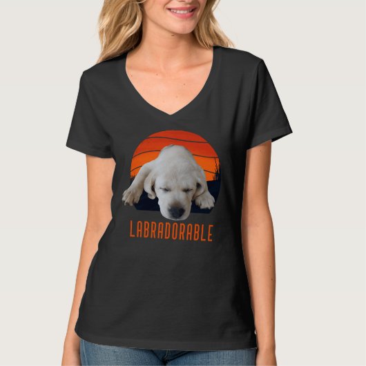 Labradorable Puppy T-shirt (Voorkant)