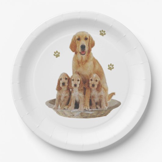 Labradorgeschenken Papieren Bordje (Voorkant)