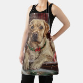 Labradorhond Kerst Festiviteit Schort (Insitu)