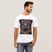 Labradorhond Met Motiverende Slogan T-shirt (Voorkant volledig)