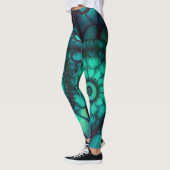 Labradoriet en malachietfractaal leggings (Links)