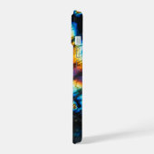 Labradoriet Regenboog Flits iPhone 15 Case (Linkerkant)